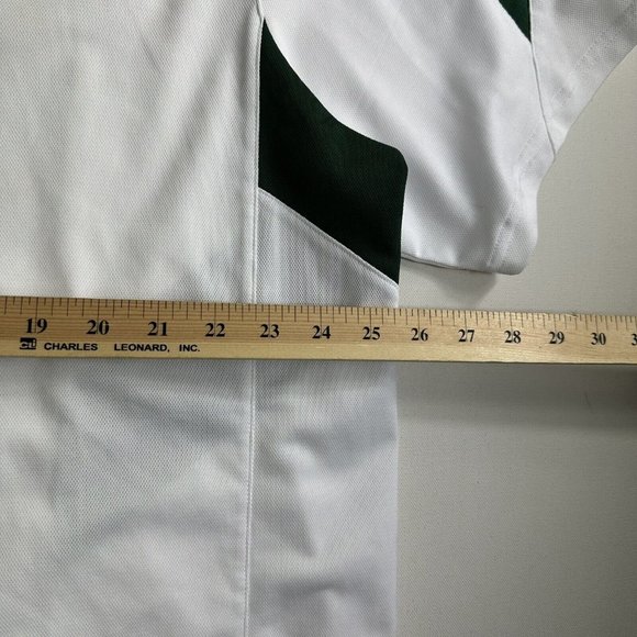 Green Bay Packers Polo Shirt Mens 2XL‎ Logo Short Sleeve Football NFL Reebok - Picture 7 of 8